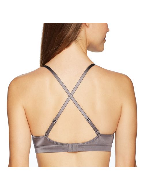 Amazon Brand - Mae Women's Lace Trim Triangle Bralette with Convertible Straps
