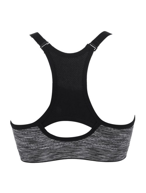 YEYELE Women 1or 3 or 5 Pack Adjustable Strap and Removable Pad Tank Top Racerback Sports Bra