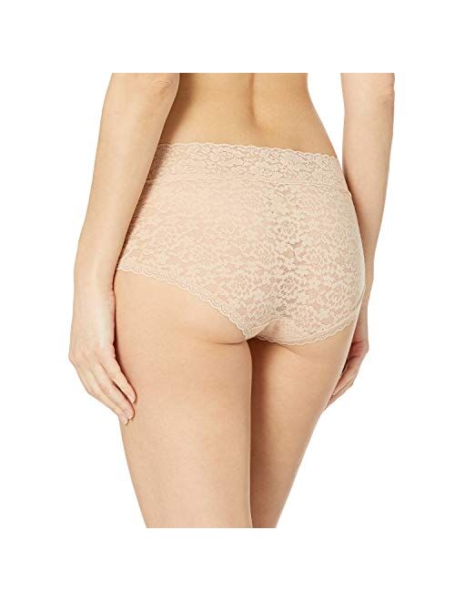 Amazon Essentials Women's 4-Pack Lace Stretch Hipster Panty