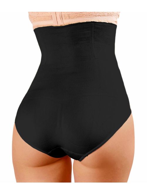 ShaperQueen 102C Panty Shapewear (Classic or Open Crotch) Womens Waist Cincher Shaper Trainer Girdle Faja Tummy Control