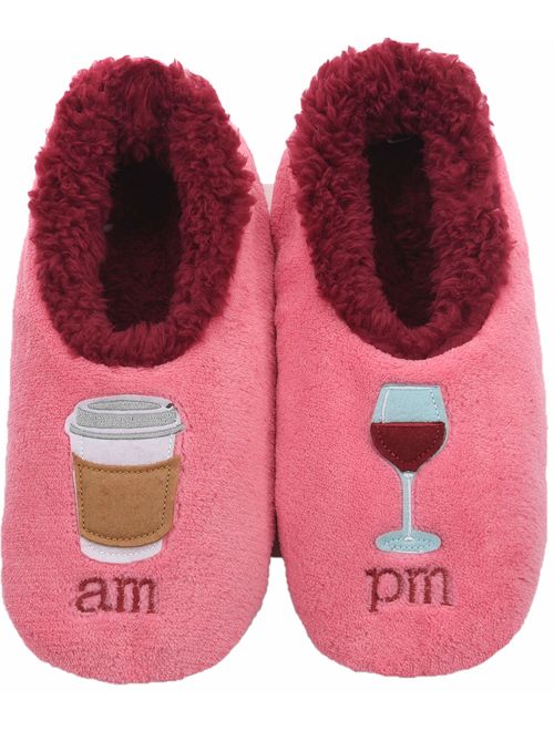 Snoozies Pairables Womens Slippers - House Slippers - AM/PM