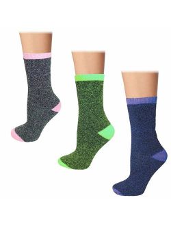 Womens Heated Thermal Insulated Winter Sox Thermal Socks (3 Pair)