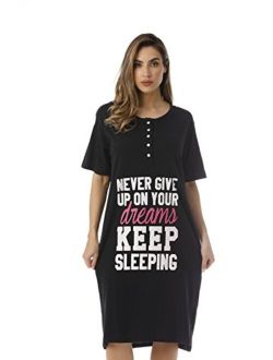 Just Love Short Sleeve Nightgown Sleep Dress for Women
