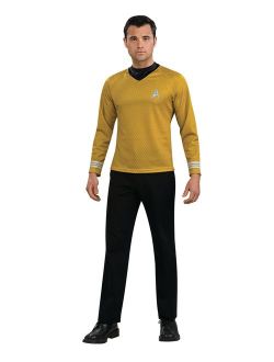 Costume Star Trek Gold Star Fleet Uniform Shirt Costume
