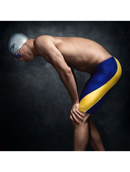 Speedo Men's Swimsuit Jammer Endurance+ Splice Team Colors