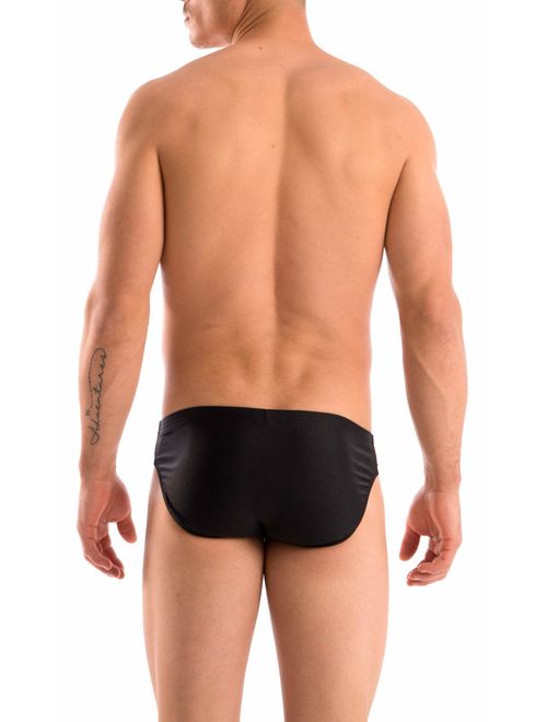 Gary Majdell Sport Mens Solid Contour Pouch Bikini Swimsuit