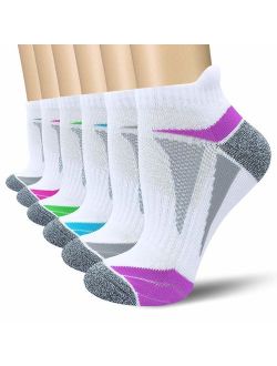 AKOENY Women's Performance Athletic Running Socks (6 Pair)