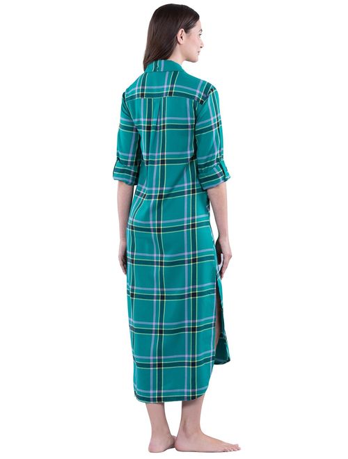 PajamaGram Plaid Nightgowns for Women - Nightgowns for Women