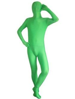 VSVO Full Body Greenman Suit - Lime Green