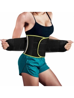 Hourglass Waist Trainer Slimming Belly Belt Neoprene Sauna Sweat Band Girdle for Women Weight Loss Back Support