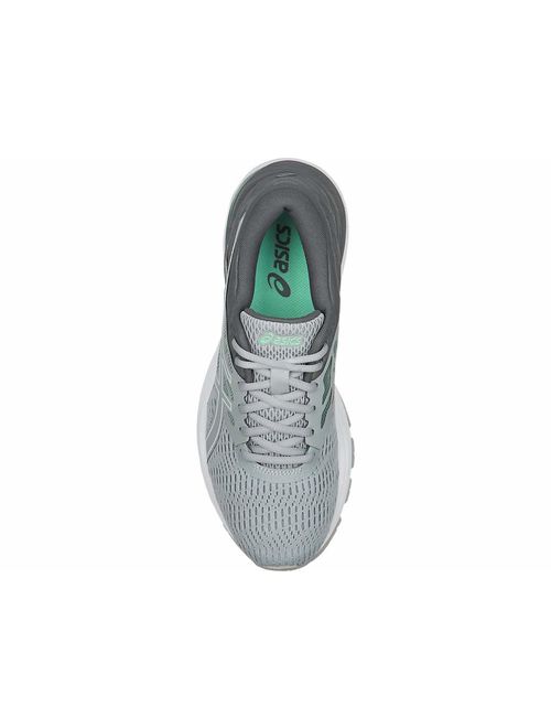 ASICS Women's Gel-Flux 5 Running Shoes, 10W, MID Grey/White/Opal Green