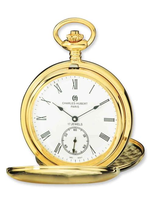 Charles-Hubert Paris Men's 3907-GR Classic Collection Pocket Watch