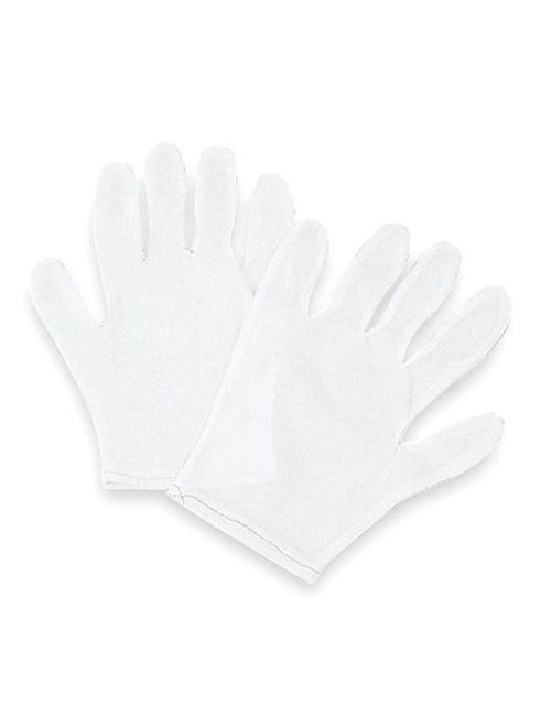 Condor 4JD11 Men's L White Polyester Reversible Inspection Gloves