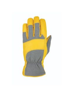 Heatwave Leather Glove Gray/Tan Goatskin S