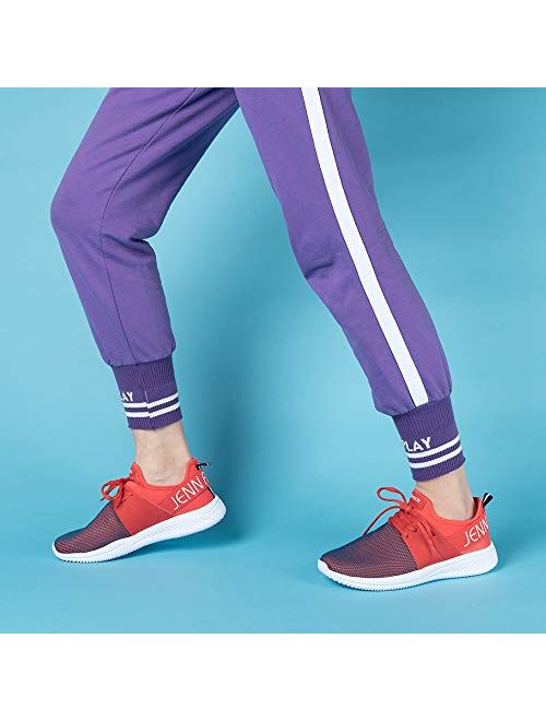 JENN ARDOR Women's Walking Shoes Lightweight Casual Comfortable Breathable Mesh Work Slip-on Sneakers Shoes