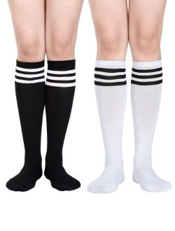 Women Knee High Socks Boot Socks Christmas Socks Cosplay Stockings