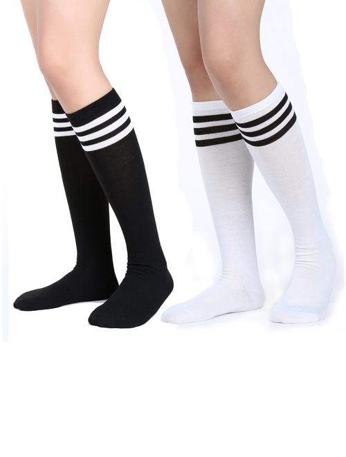 Women Knee High Socks Boot Socks Christmas Socks Cosplay Stockings