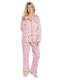 Noble Mount 100% Cotton Pajama Set for Women