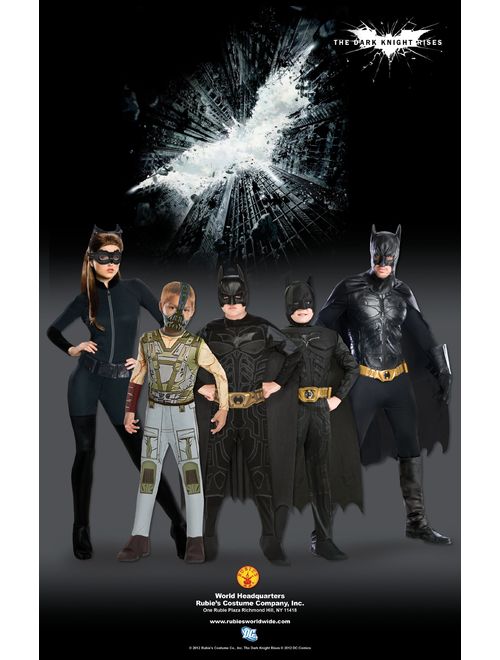 Rubie's Men's Dark Knight Rises, Adult Batman Costume