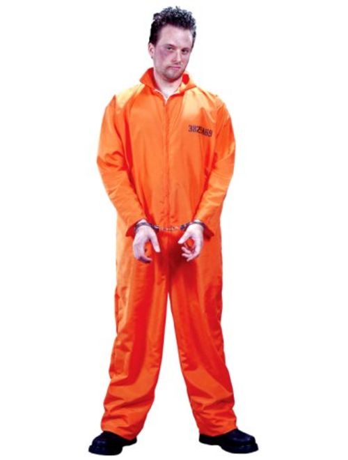 FunWorld Men's Got Busted Penitentiary Costume
