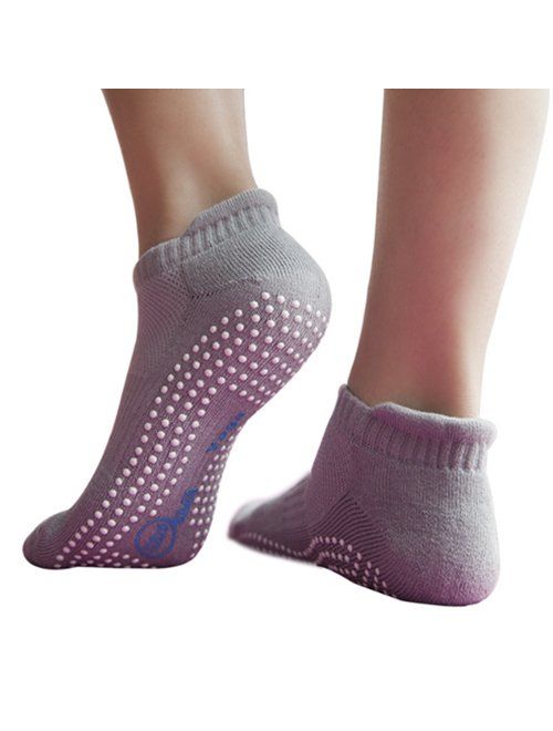 Non Slip Skid Socks with Grips,for Yoga,Barre Pilates,PiYo,Men and Women