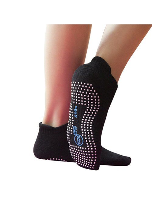 Non Slip Skid Socks with Grips,for Yoga,Barre Pilates,PiYo,Men and Women