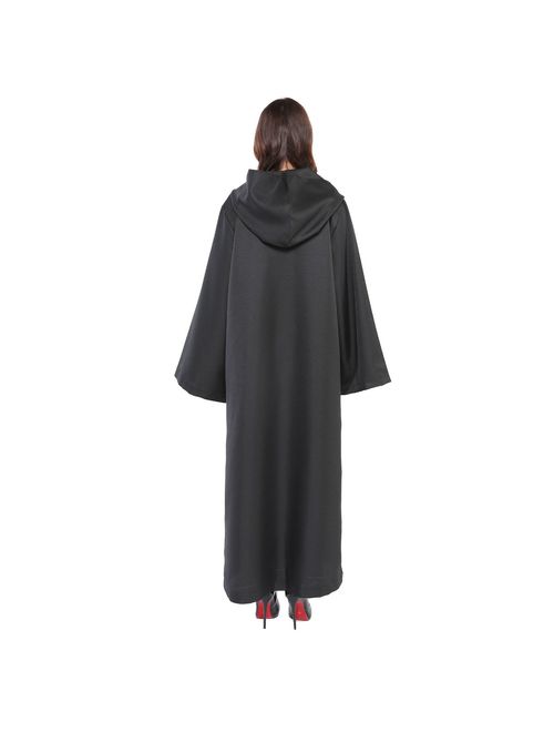Bigger Cape Double Cloth WESTLINK Hooded Robe Cloak Knight Cosplay Costume Cape New Version with Strings 