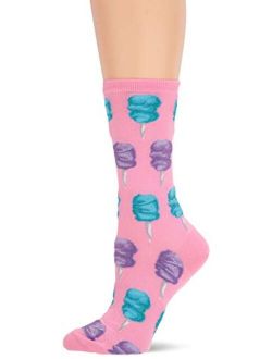 Women's Food and Drink Novelty Casual Crew Socks