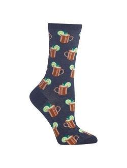 Women's Food and Drink Novelty Casual Crew Socks