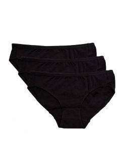 Hesta Rael Women's Organic Cotton Basic Panties/Briefs Underwear 3 Pack