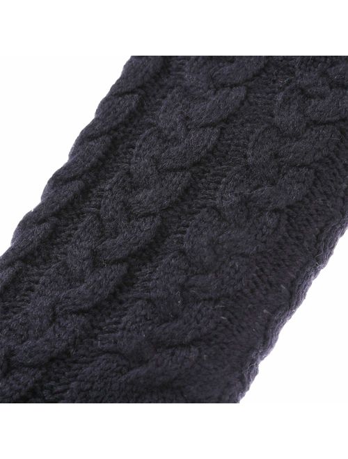 ZaYang Womens Super Soft Knit Fuzzy Cozy Fleece lined Warm Non-Skid Winter Slipper Socks