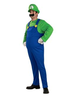 Super Mario Brothers Deluxe Luigi Costume