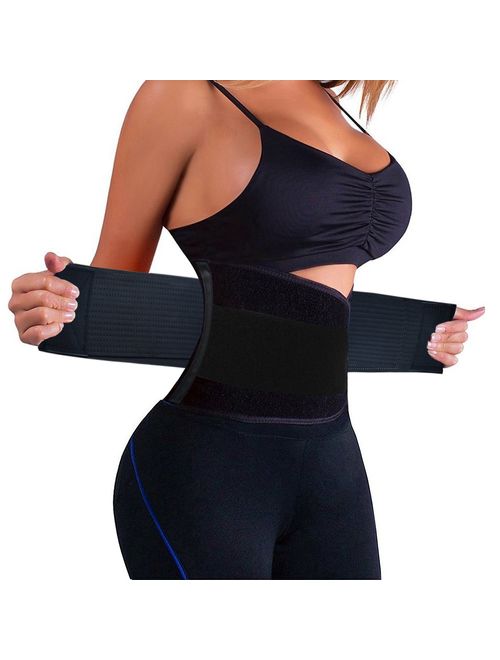 KOOCHY Waist Trainer Belt for Women-Waist Cincher Trimmer Weight Loss Belt-Tummy Control Slimming Body Shaper Belt