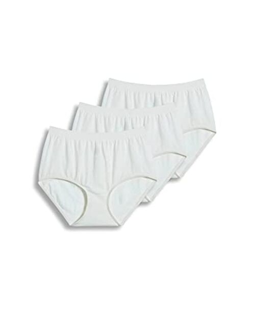 Jockey Women's Underwear Comfies Cotton Brief - 3 Pack