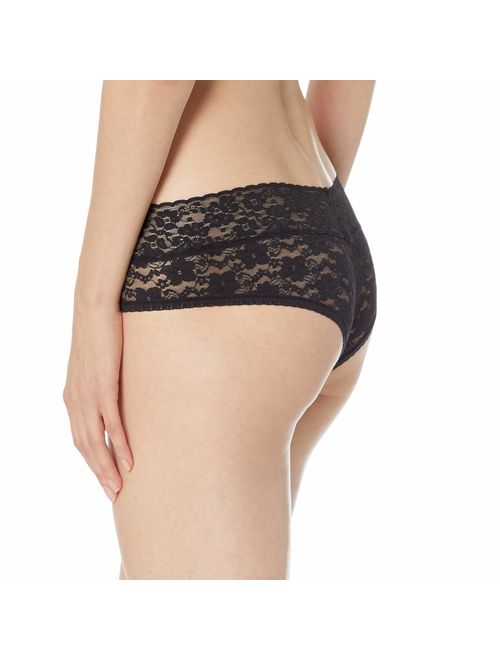 Amazon Brand - Mae Women's Galloon Lace Cheeky Panty, 3 Pack