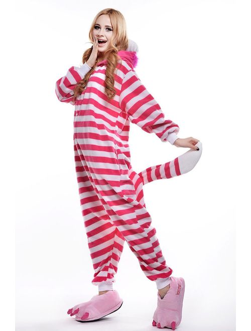 Animal Onesies Pajamas Adult Unisex Cosplay Animal Halloween Costumes Xmas
