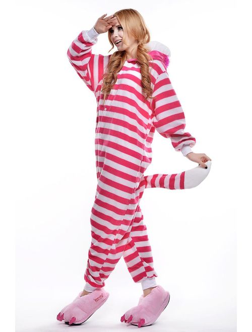 Animal Onesies Pajamas Adult Unisex Cosplay Animal Halloween Costumes Xmas