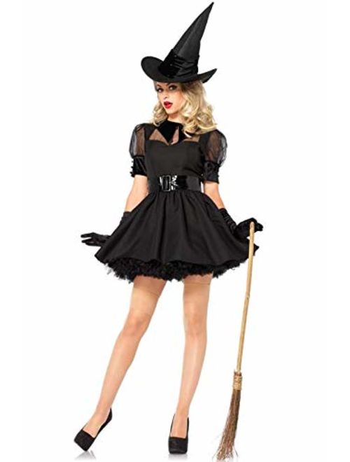 Leg Avenue Women's Classic Bewitching Witch Halloween Costume