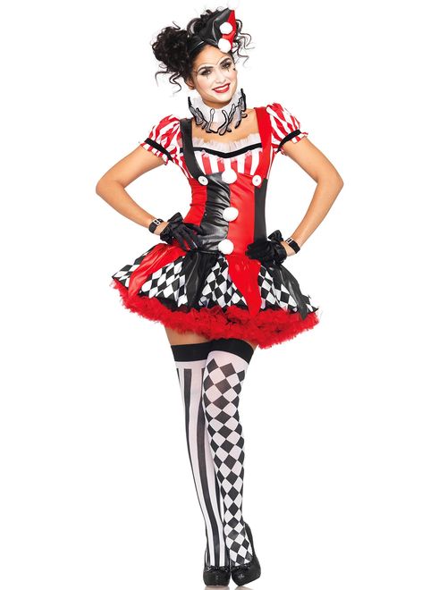 Leg Avenue Naughty Harlequin Clown Costume