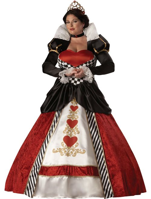 InCharacter Costumes Women's Plus Size Queen of Hearts Costume