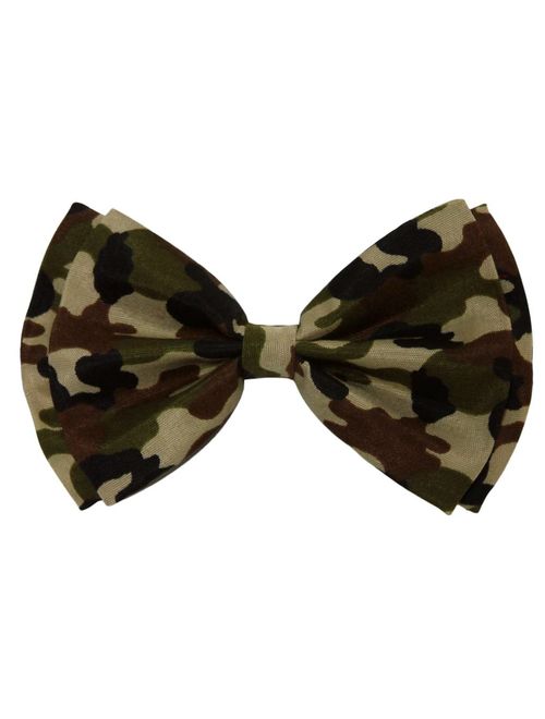 Bow Tie Green Military Camouflage 4.3 inches