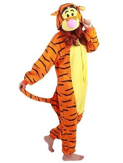 AooToo Halloween Onesie Costume Animal Cosplay Pajamas Unisex