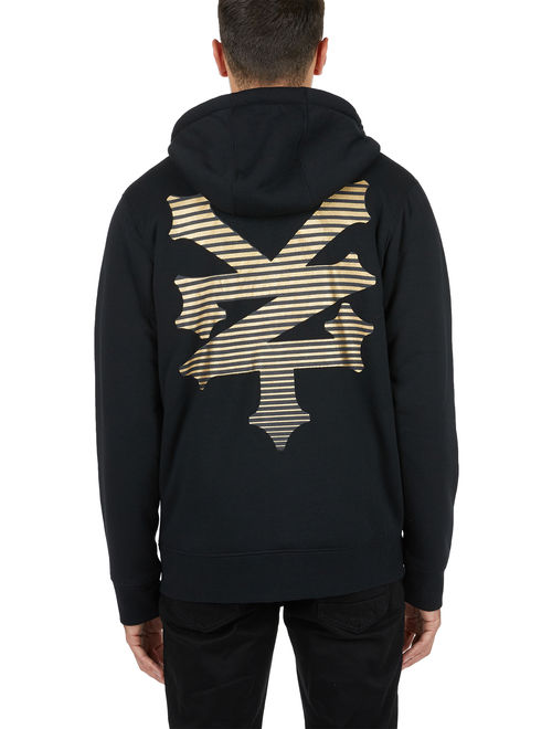 Zoo York Men's Printed Jacket with Sherpa Lining