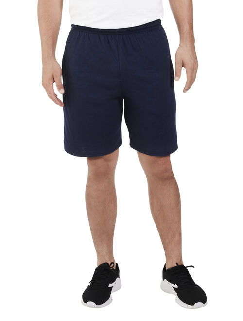 Fruit of the Loom Big Men's Dual Defense UPF Jersey Shorts with Pockets