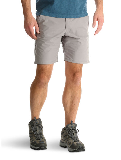 Wrangler Men's Flat Front Shorts Outdoor Back Elastic