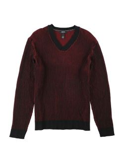Mens V-Neck Knit Sweater