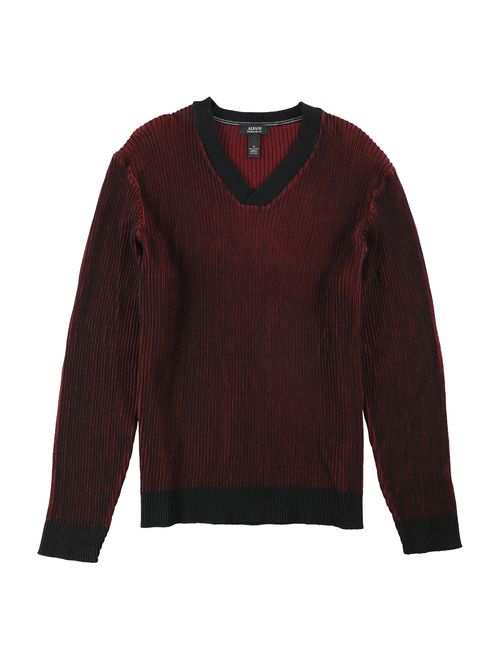 Alfani Mens V-Neck Knit Sweater