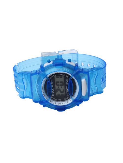 iLH Mallroom Boys Girls Children Students Waterproof Digital Wrist Sport Watch Blue