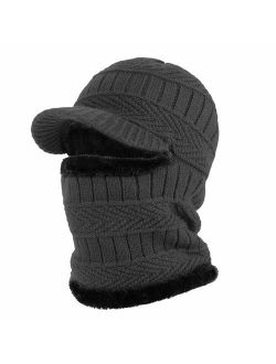 TAGVO Winter Knitted Balaclava Beanie Hat Warm Cycling Ski Mask Universal Size