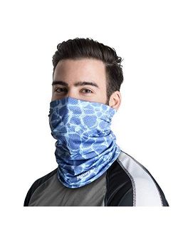 UV Face Mask - Neck Gaiter for Dust & Sun Protection - Face Cover/Scarf for Fishing, Hiking, Cycling & ATV Riding - UPF 30 Breathable Summer Balaclava
